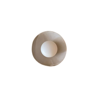 Applique Murale LED Moderne Écologique en Fer, à Intensité Variable, pour Salon, Chambre, Bureau, Style Côtier, Blanc Cassé – Meilleure Vente