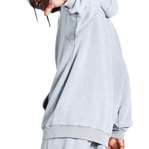 OEM Fabricante personalizado Streetwear Rhinestone Zip up Sudadera con capucha Pantalones de chándal Conjunto Lavado ácido Hombre Chándal Hombres Sweatsuit 2026 - Product Image 5