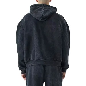 Conjunto Deportivo de Primera Calidad con Lavado Ácido, Conjunto Deportivo Estampado, Conjunto Deportivo 100% Algodón, Sudadera con Capucha y Cremallera y Pantalones Ajustados - Product Image 5