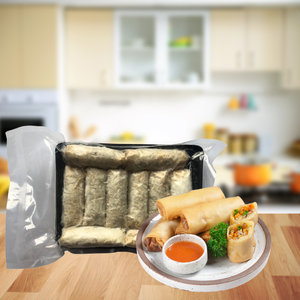Rouleau de printemps végétarien Livraison rapide Rempli de légumes Riche en saveur Sain Prêt à expédier Fabricant du Vietnam - Product Image 4