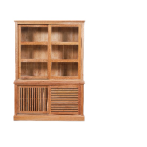 Armario Multiusos de Estilo Lujoso para Muebles de Sala de Estar y Decoración del Hogar con Material de Madera de Teca - Product Image 1