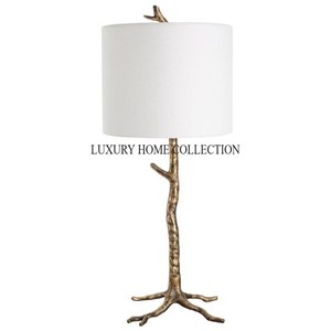 Lámparas de mesa de diseño minimalista moderno con acabados metálicos elegantes para interiores de casas contemporáneas y un ambiente acogedor y elegante - Product Image 4