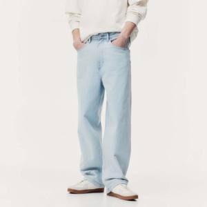 Fabricant d'équipement d'origine Fabrication sur mesure Vente en gros de pantalons baggy cargo pour hommes Pantalons délavés à jambes larges sur mesure - Product Image 1