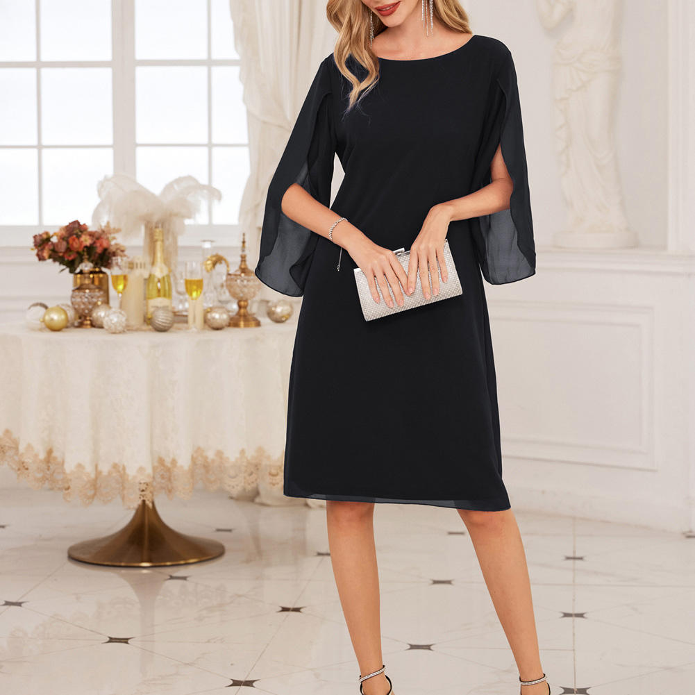 Chiffon Dress Size 20 Elegant Plus Size Women's Clothing