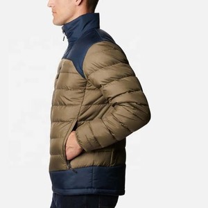 Veste matelassée en toile pour homme, logo personnalisé OEM, haute qualité, collection hiver, nouvelle arrivée, style streetwear, imperméable, à capuche - Product Image 4
