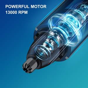 Tondeuse à sourcils et poils du visage professionnelle, étanche IPX7, rechargeable par USB, pour hommes et femmes, nettoyage facile, tout-en-un pour la maison - Product Image 2