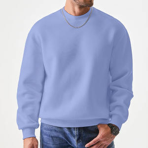 Servicio OEM, sudaderas de Color sólido para hombre, ropa de entrenamiento deportivo, ropa de entrenamiento GSM 380, jersey de lana de felpa de algodón, sudadera para hombre - Product Image 2