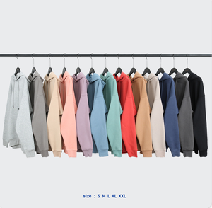 Premium 400 GSM sudaderas con capucha de algodón pesado Unisex sudaderas cómodas cálidas duraderas directo de fábrica ropa al por mayor - Product Image 5