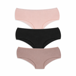 Braguitas de Algodón Suave para Mujer, Cintura Alta, Ropa Interior Transpirable Hecha en Turquía, Lencería Cómoda - Product Image 1