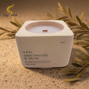 เทียนหอมทำจากถั่วเหลืองทำด้วยมือกลิ่นหอมหรูหราพร้อมงานฝีมือ - Product Image 2