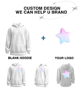 Fabricante OEM personalizado Puff Print No Hem Crop Hoodie para hombres Heavyweight Cotton Streetwear Hip Hop Hoodie Satin Lined Hoodi - Product Image 6