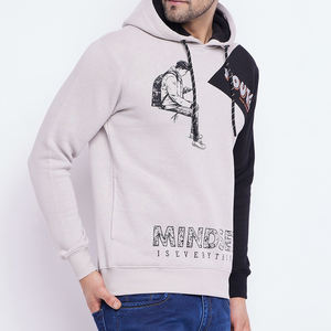 Sudadera con Capucha de Forro Polar para Hombre, de Alta Calidad, Corte Regular, con Logotipo Personalizado, Texturizada, Gruesa, para Invierno, 2025 - Product Image 3