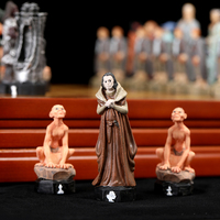 Jeu d'échecs à thème en résine seigneur des anneaux