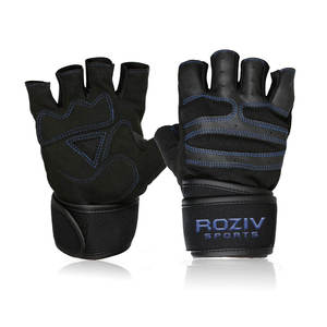Guantes de Fitness de Neopreno OEM de Medio Dedo, Cómodos, Ligeros, con Soporte para Muñeca, Transpirables, para Gimnasio, Levantamiento de Pesas, Nuevo Estilo - Product Image 3