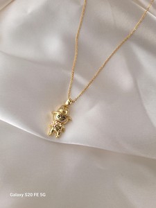 ลิล บูบู เมห์ตาบ คอลเลคชั่น สร้อยคอจี้แฟชั่นสำหรับเด็กและผู้หญิง ดีไซน์การ์ตูนน่ารัก ชุบทองบนทองเหลือง - Product Image 2