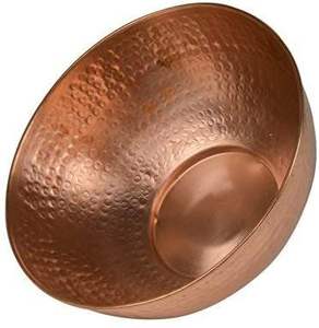 Tazón de Servir de Metal de Lujo al por Mayor con Acabado en Oro Rosa, Tazones de Metal de Alta Calidad para Mesa de Hotel y Restaurantes - Product Image 1