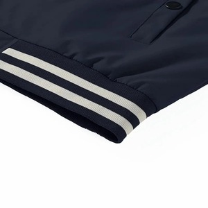 Veste sur mesure Varsity Letterman pour hommes, veste boutonnée décontractée en laine épaisse coupe-vent, logo brodé sur le devant - Product Image 6