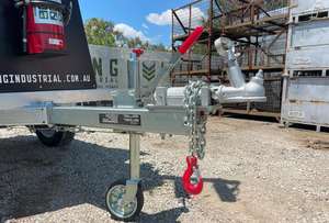 Tour d'éclairage solaire portable Viking Industrial sur remorque, alimentation diesel, indice de protection IP65, alimentation CC, couleur d'émission bleue et blanche - Product Image 6