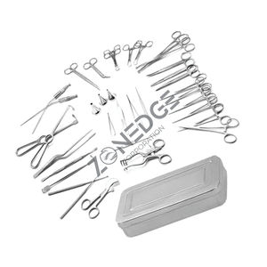 Instruments d'oreille de base Ensemble de 44 pièces Instruments chirurgicaux Classe I Ensemble d'instruments médicaux ORL en acier inoxydable allemand - Product Image 6