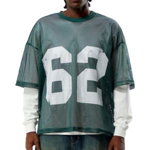 Camiseta de Fútbol Americano Sublimada Personalizada, Camiseta de Fútbol Americano Extra Grande de Malla Completa para Jóvenes, Liga Universitaria, Fútbol - Product Image 1