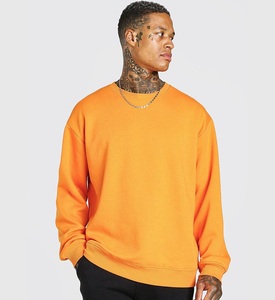 Vente en gros 2023 Nouveau Unisexe Polaire Ras Du Cou Sweats À Manches Longues Hommes Bleu Couleur Pull Jersey Hommes Sweats Sans Capuche - Product Image 3