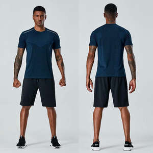 Camisetas Deportivas Transpirables con Logotipo Personalizado al por Mayor, Camisetas de Gimnasio 100% Algodón de Secado Rápido para Hombre - Product Image 5