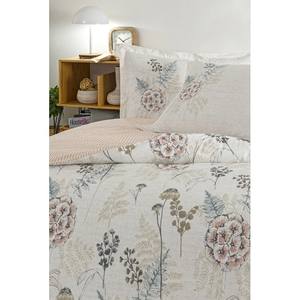 Juego de funda nórdica Özdilek Phlox Cream Double Ranforce-Ropa de cama de primera calidad - Product Image 1