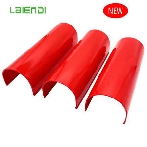 Copertura in Acrilico Rosso Personalizzata per Stazioni di Servizio, Profili in Plastica PMMA, Copertura Ignifuga per Lampade LED - Product Image 6