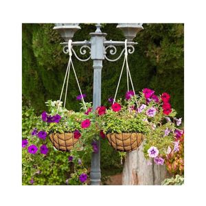 Cesta colgante de fibra de coco de ALTA CALIDAD jardineras ecológicas para exhibiciones florales elevadas y drenaje de agua efectivo en 2025 - Product Image 5