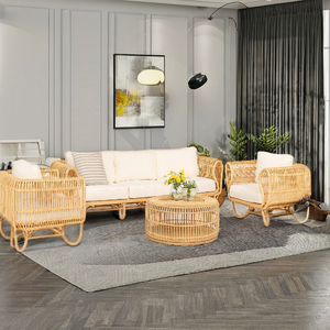 Ensemble de meubles en rotin durable Super design pour la maison Villa Hôtel ou appartement Utilisation du salon - Product Image 1
