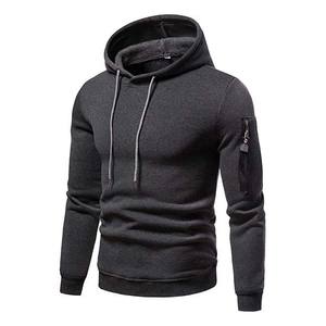 Ropa deportiva de invierno para hombre, chándales de 2 piezas informales de talla grande, Sudadera con capucha transpirable ligera impresa personalizable - Product Image 2