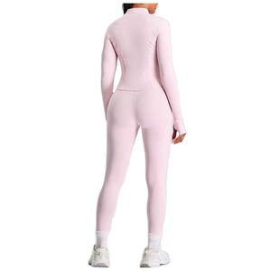 Nuevo Conjunto Deportivo para Mujer, Camiseta Ajustada de Gimnasio y Leggings, Conjuntos de Yoga, Conjunto de 2 Piezas para Mujer, Manga Larga, Fitness, Yoga - Product Image 4