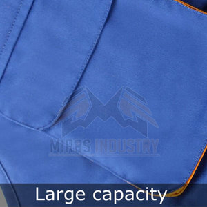 Chaleco de seguridad de nailon transpirable con logotipo personalizado, uniforme de trabajo de alta visibilidad para hombre, secado rápido, ligero, de alta calidad - Product Image 6