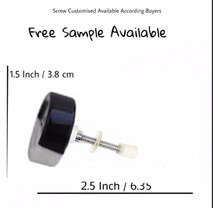 Botón de resina Premium perillas de armario tirador negro blanco uso versátil para cocina dormitorio sala de estar Villa Hotel escuela - Product Image 3