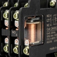 Relais intermédiaire Chint JZ7-44 4NO 4NC 4C/O Type contacteur AC220V/AC380V