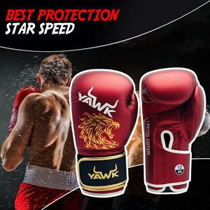 Guantes de Boxeo de Alta Calidad en Venta al por Mayor, Guantes Deportivos de Boxeo para Entrenamiento - Product Image 2