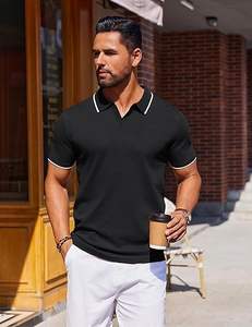 2025 tendance hommes polo rayure conception à manches courtes tenue décontracté parfait pour les marques de mode approvisionnement en vrac OEM - Product Image 2