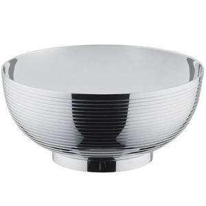 Tazón de fruta de metal de forma redonda de diseño moderno de acero inoxidable Tazón de servicio personalizable de alta calidad - Product Image 4