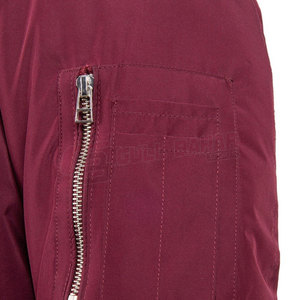 Blouson aviateur chaud d'hiver personnalisé pour hommes style High Street avec design rembourré et col montant - Product Image 5