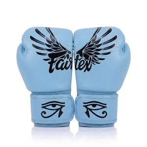 ถุงมือชกมวย Fairtex คุณภาพสูง สีแดง หนังแท้ น้ำหนักเบา ปรับแต่งโลโก้ได้ พร้อมเชือกผูก สำหรับฝึกซ้อมและแข่งขัน MMA มวยไทย - Product Image 6