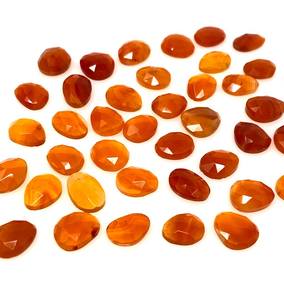 Haute qualité prix abordable 100% naturel cornaline coeur Cabochons pierres précieuses calibrées en vrac pour la fabrication de bijoux utiliser vente en vrac - Product Image 4