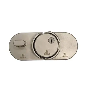 High-Quality Products Stainless Steel 304 Hockey Puck Lock with Hasp featuring Shielded from sawing perfect for security cages