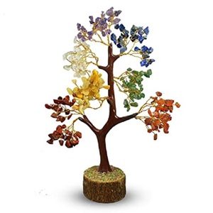 Arbre de sept chakras, éclats de pierres précieuses, arbres en cristal | Arbre de sept chakras en gros pour la décoration - Product Image 2