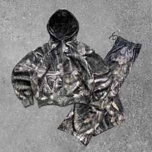 Professional Hot Sale Men High Quality Print Zip Up Low Price Oversized Heavyweight Tracksuit By Professional Manufacturers - Product Image 6