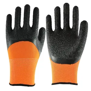 Fabricant chinois vente en gros de gants de travail robustes de qualité supérieure gants de congélateur en latex de travail de sécurité