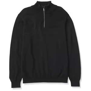 Mejor Premium Quick Dry Unisex Quarter Zip & Half Zip Pullover Moda Streetwear Otoño Venta al por mayor - Product Image 6