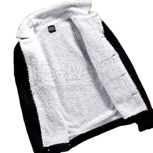 Chaqueta vaquera elegante de algodón para hombre, chaqueta vaquera informal de alta calidad personalizada OEM al por mayor para invierno - Product Image 3