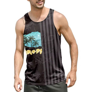 Camiseta sin Mangas Personalizada para Hombre, Sublimada, de Secado Rápido, para Gimnasio, para Adultos - Product Image 3