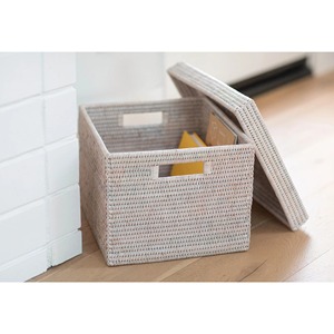 Boîte de rangement avec couvercle, boîte de rangement artisanale, écologique, naturelle, décoration intérieure et extérieure, vente en gros du Vietnam - Product Image 6