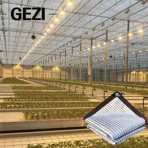 aluminum shade cloth net covers reflective High HDPE anti uv polyethylene material agriculture farm & Horticulture Garden